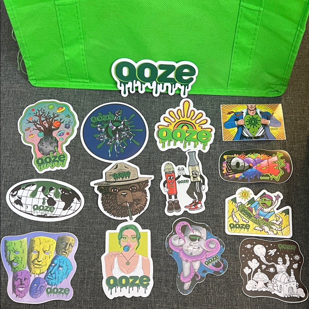 Ooze Sticker Pack